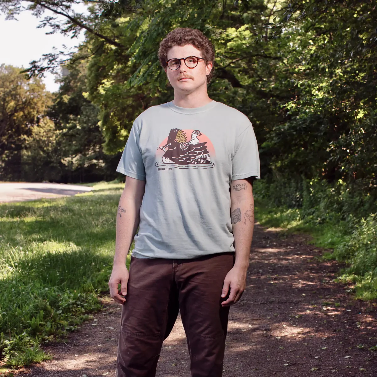 Eared Grebe Tee - Image 3