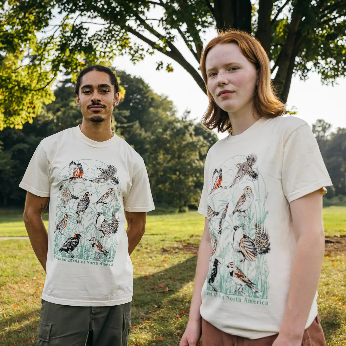 Grassland Birds of North America Tee - Image 4